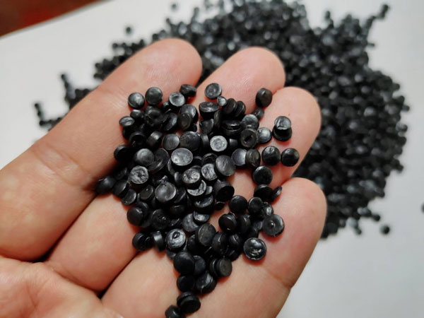 芜湖黑色HDPE再生管道颗粒料