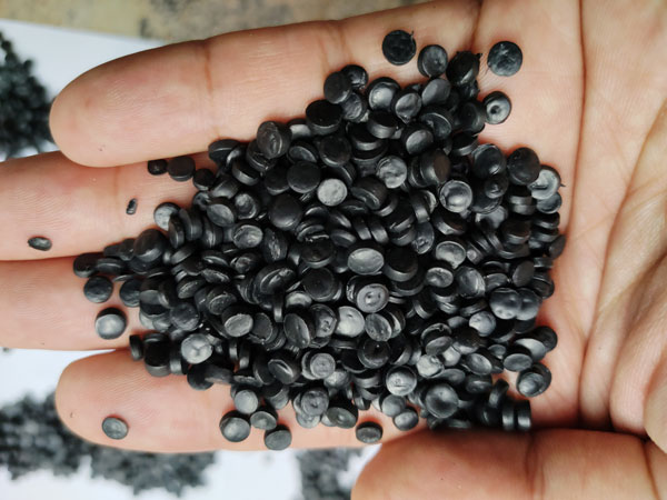 芜湖再生塑料HDPE低压管道颗粒